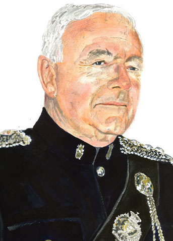 Portrait of HCol Ireland, QC by John Perry, CD