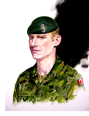 Portrait of Capt Mike Reekie MMV by John Perry